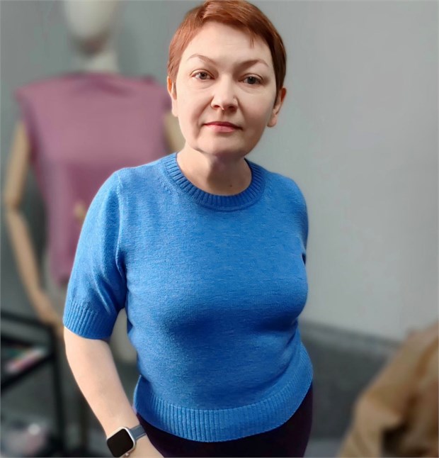 Джемпер с коротким рукавом ИРИС 10010