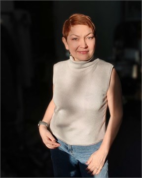 Топ светло-серый 10059