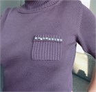 Джемпер с коротким рукавом ВИНОГРАД 10009